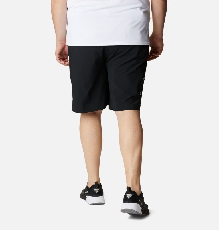 Men's Columbia PFG Terminal Tackle Shorts Black | Plus Size CA-EA1L0